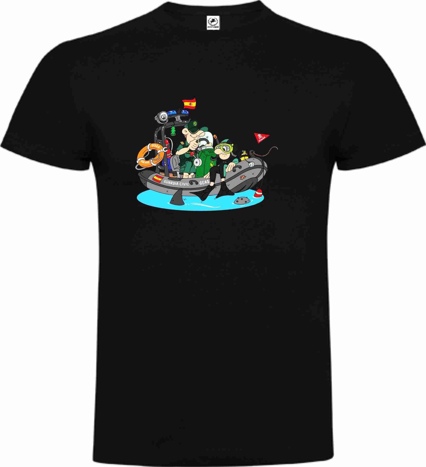 Camiseta Guardia Civil Caricaturas