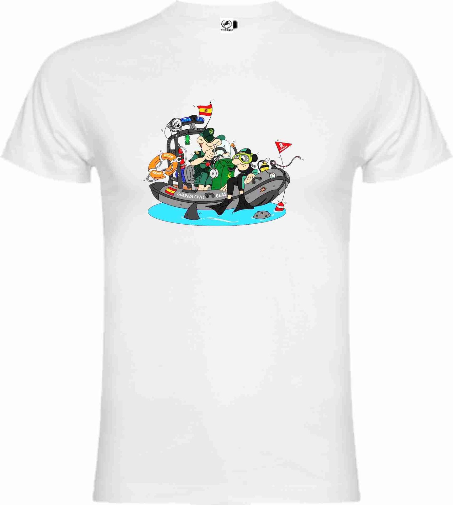 Camiseta Guardia Civil Caricaturas