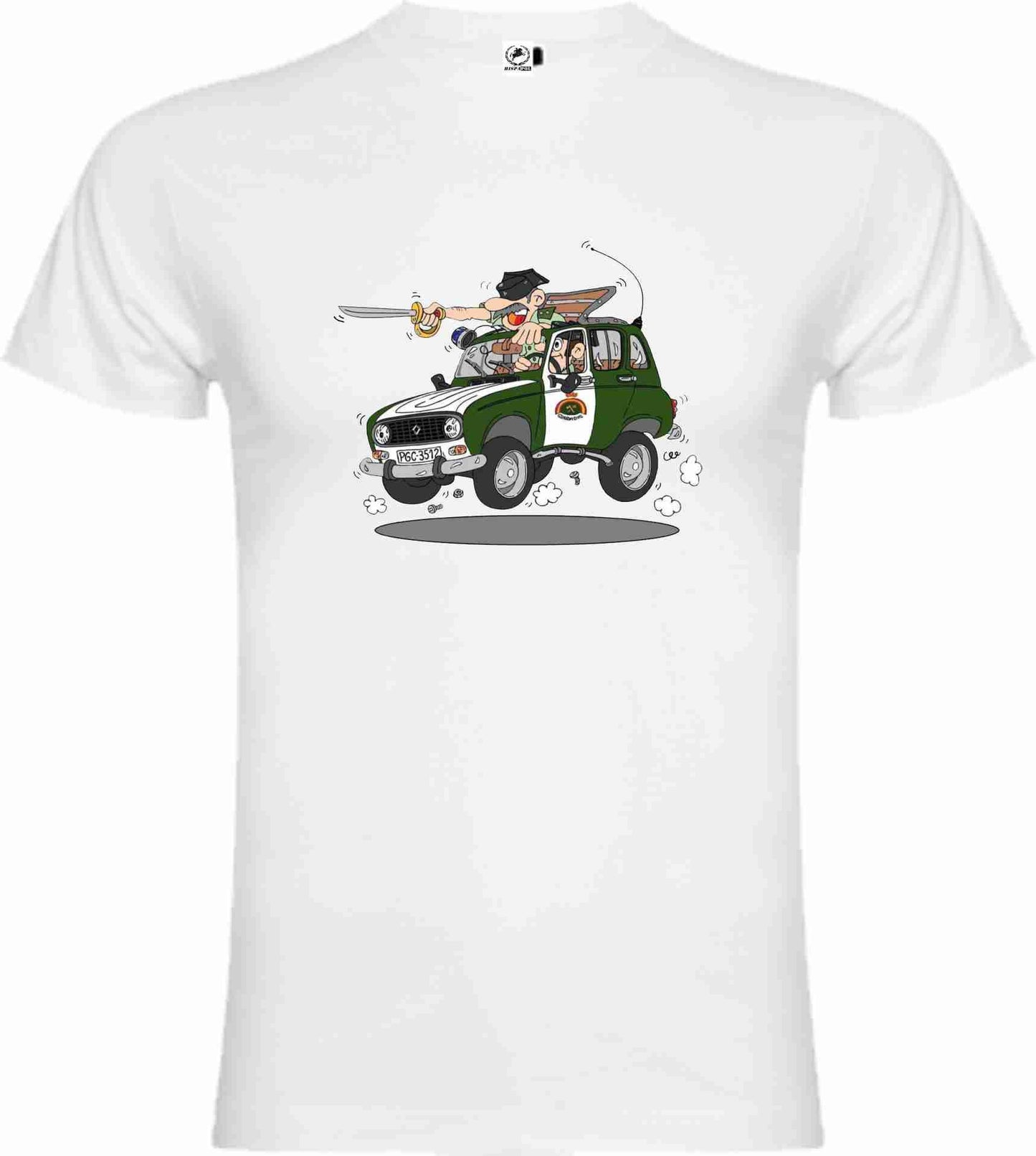 Camiseta Guardia Civil Caricaturas