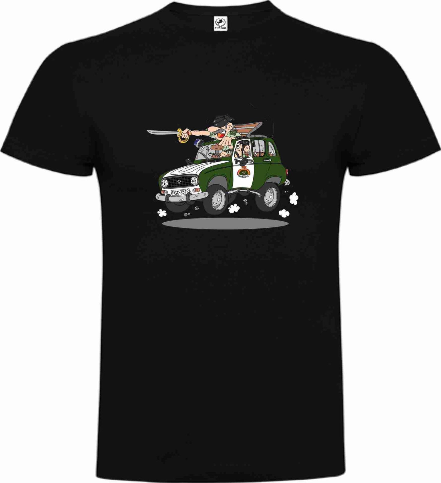 Camiseta Guardia Civil Caricaturas