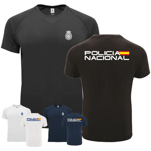 Camiseta Policía Nacional Moderna