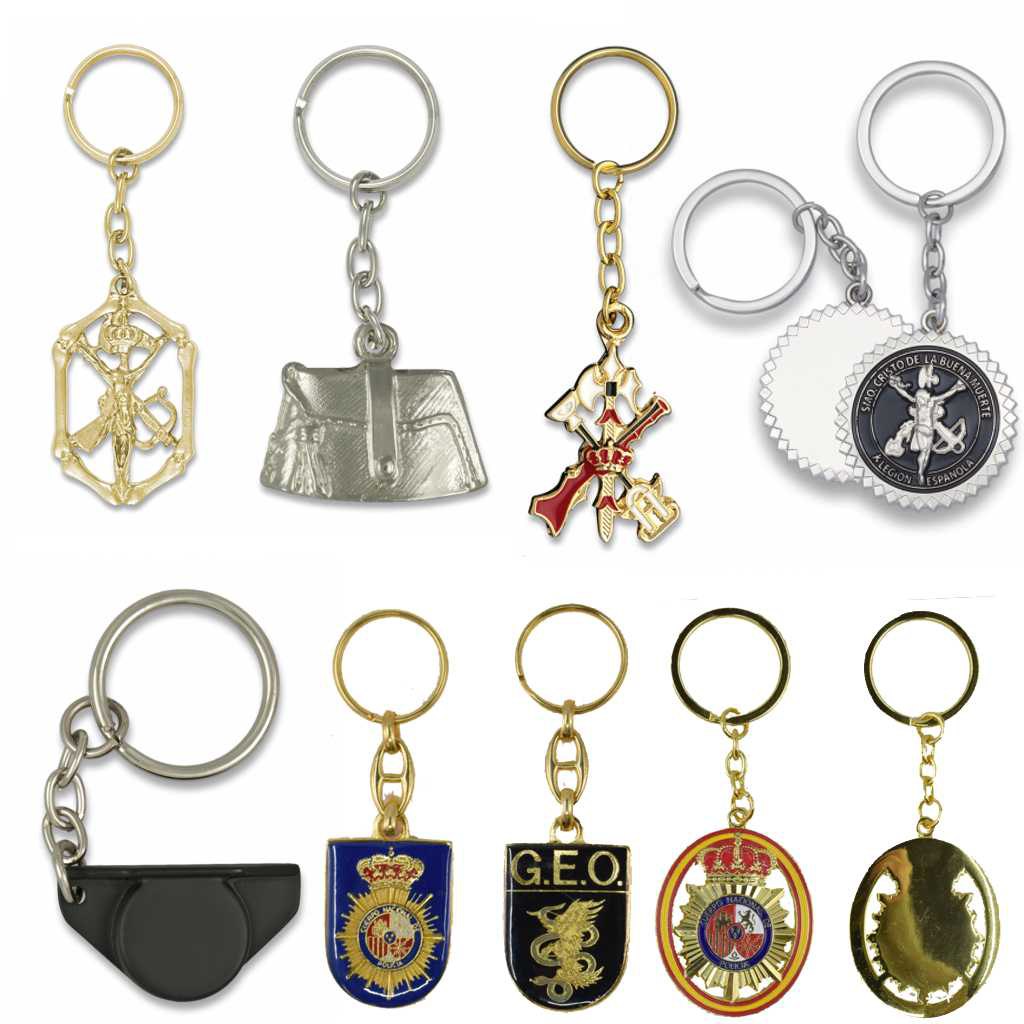 Llaveros FCSE y Militares