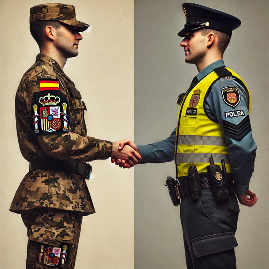 ¿Hay plazas reservadas en la policía local para militares?