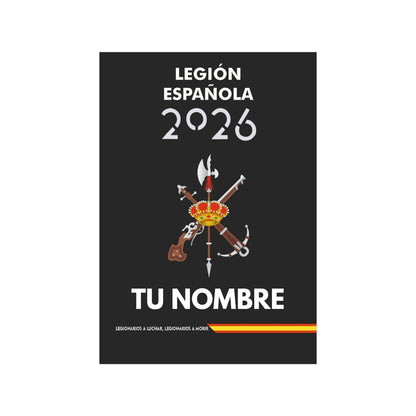 Agenda Negra Legionarios 2026