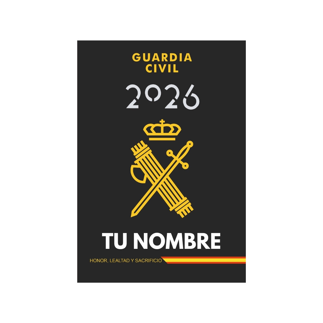 Agenda Negra Guardia Civil 2026