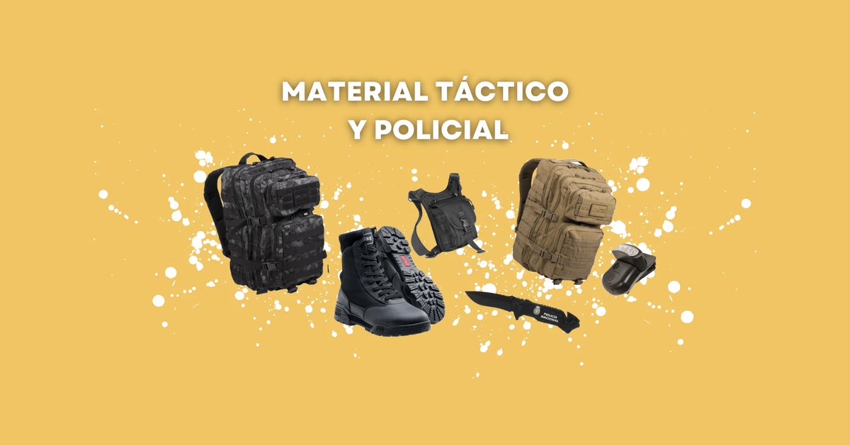 Material táctico y policial