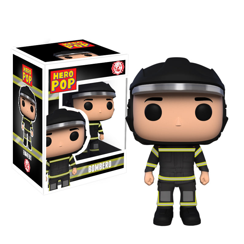 Hero Pop Bombero Negro Hombre
