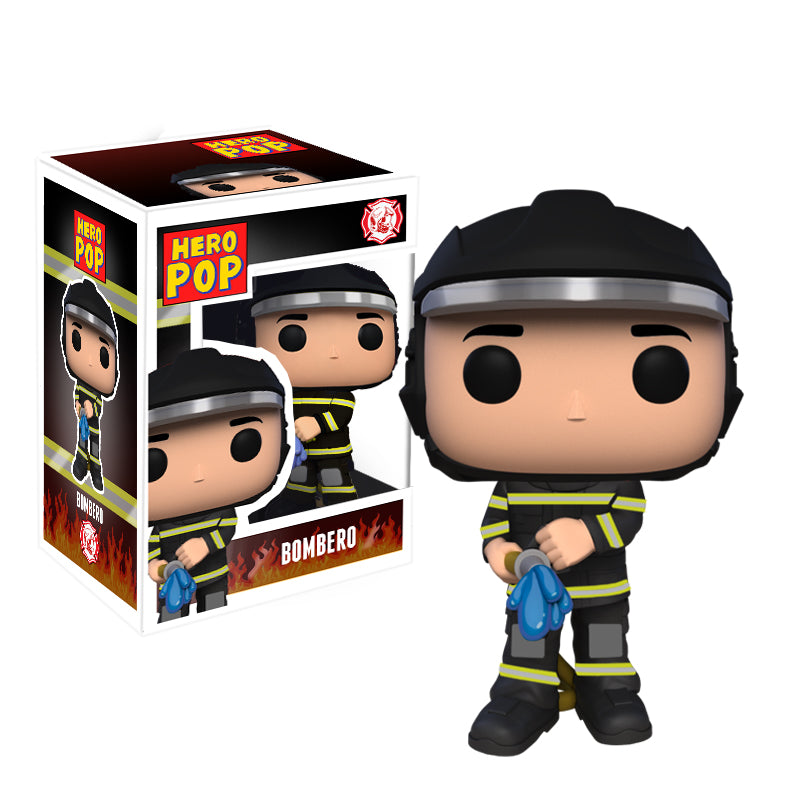 Hero Pop “Fénix” Edición Especial Bombero Negro Hombre