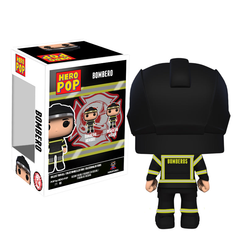 Hero Pop Bombero Negro Mujer