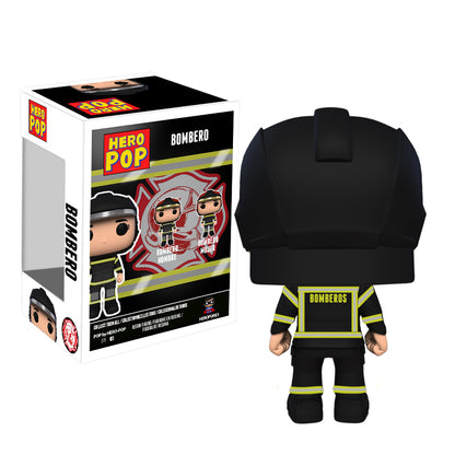 Hero Pop Bombero Negro Mujer