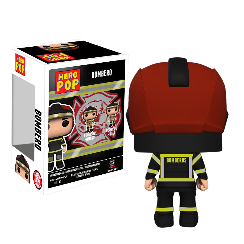 Hero Pop Bombero Negro Mujer