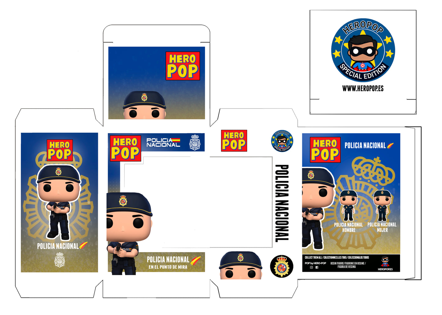 Hero Pop Edición Especial "En el punto de mira" Hombre