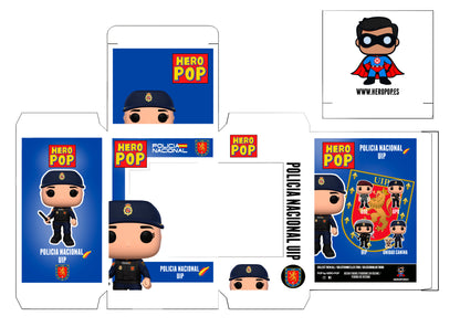 Hero Pop Policía Nacional UIP Mujer
