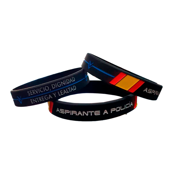 Pulsera Policía Nacional Proteger y Servir