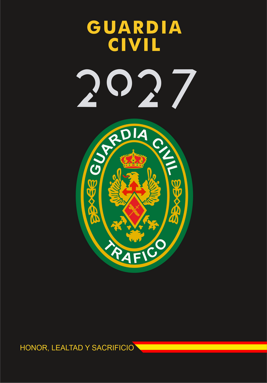 Agenda Negra Guardia Civil Tráfico 2027