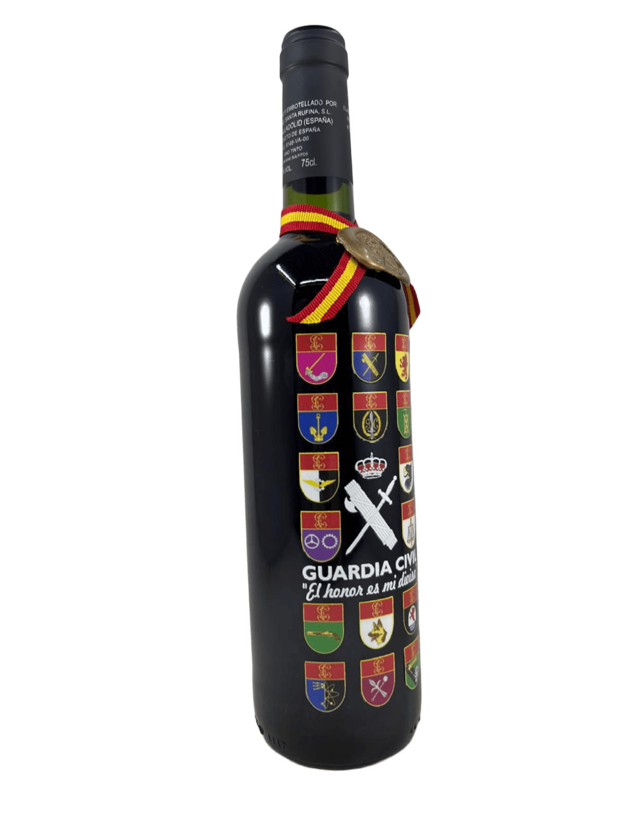 Botella de Vino Ribera del Duero Guardia Civil