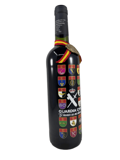 Botella de Vino Ribera del Duero Guardia Civil