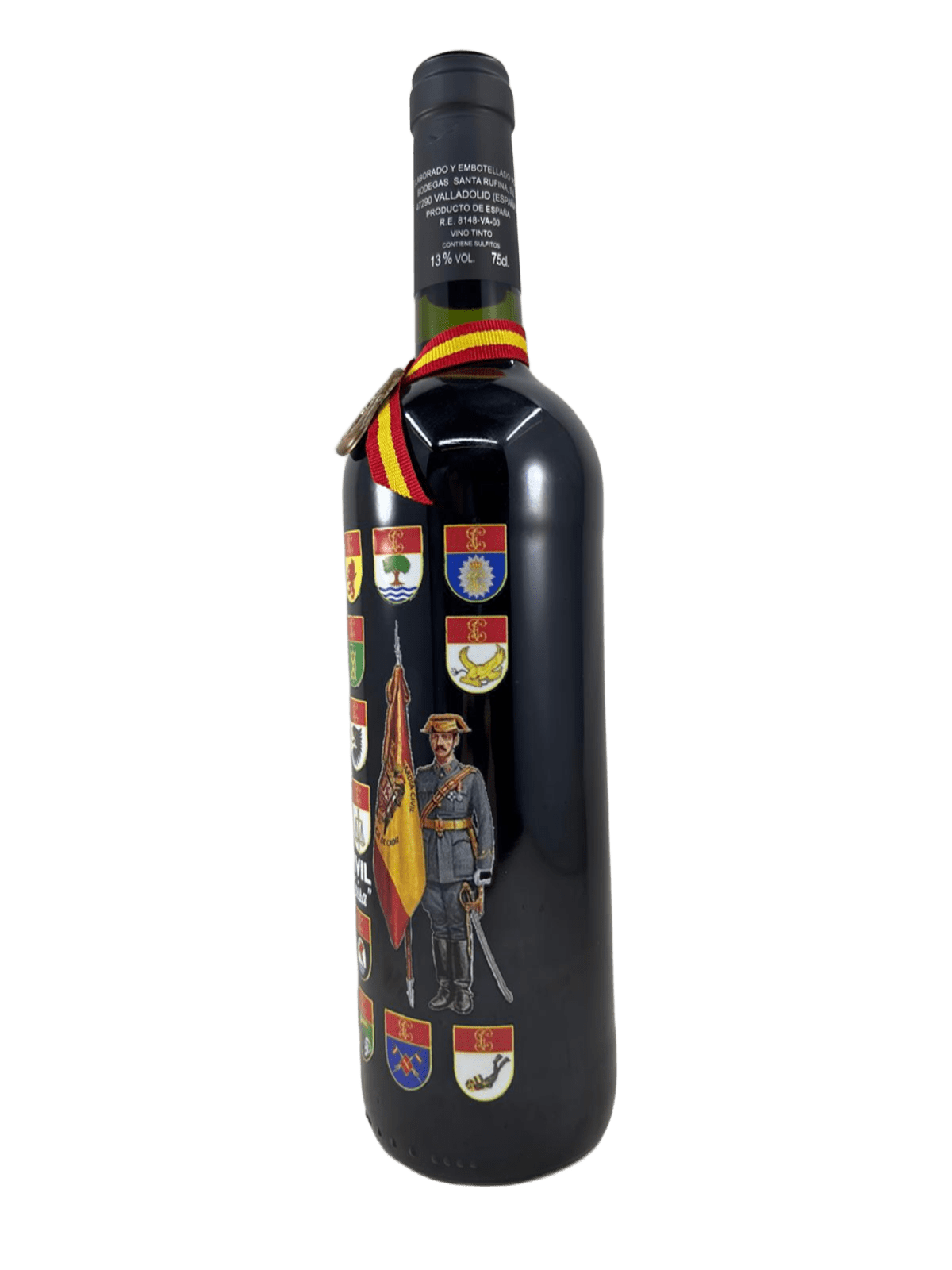 Botella de Vino Ribera del Duero Guardia Civil