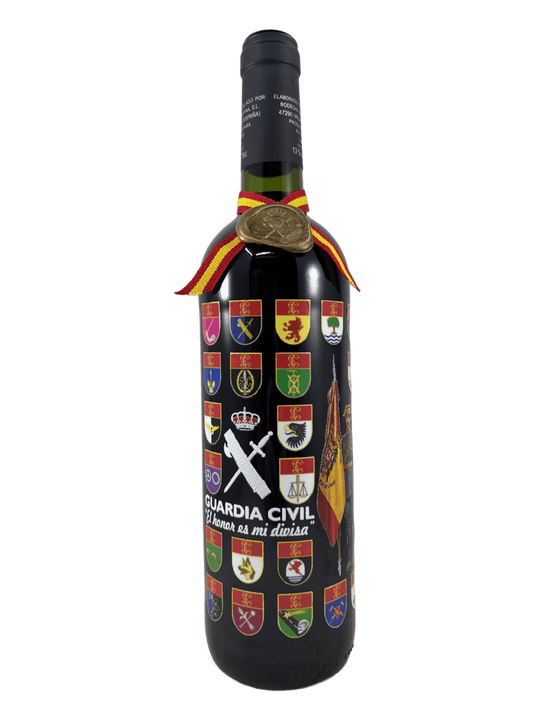Botella de Vino Ribera del Duero Guardia Civil