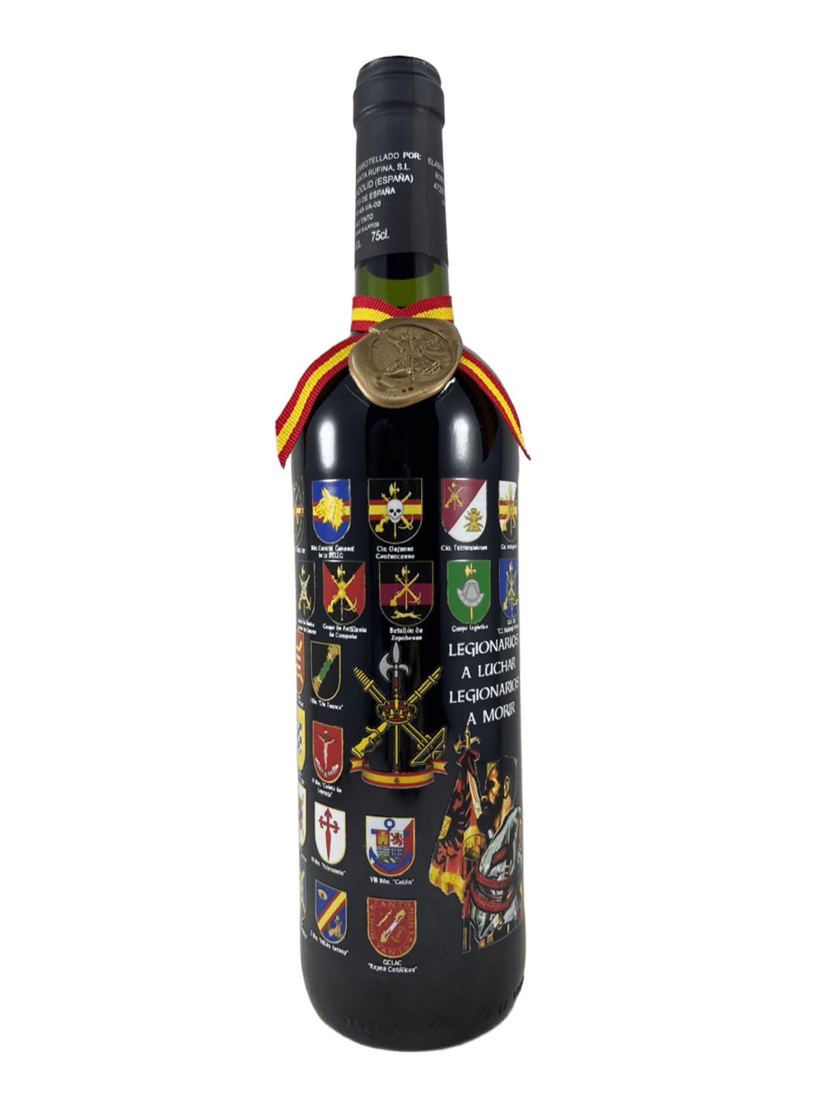 Botella de Vino Ribera del Duero Legión Española