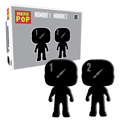 Hero Pop Dúo Personalizado