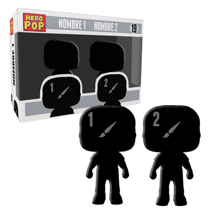 Hero Pop Dúo Personalizado