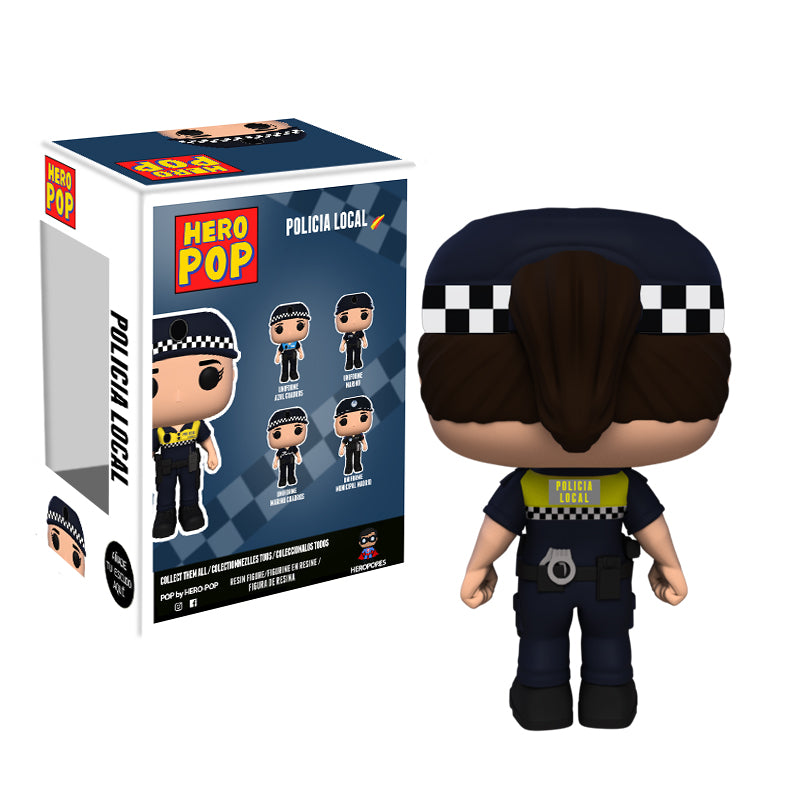 Hero Pop Policía Local Amarillo Mujer
