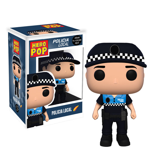 Hero Pop Policía Local Azul Hombre