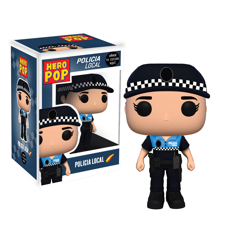 Hero Pop Policía Local Azul Mujer