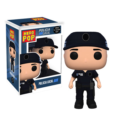 Hero Pop Policía Local Moderno Hombre