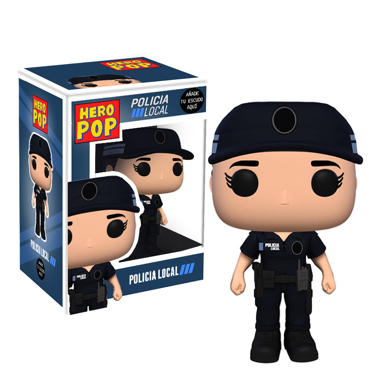 Hero Pop Policía Local Moderno Mujer