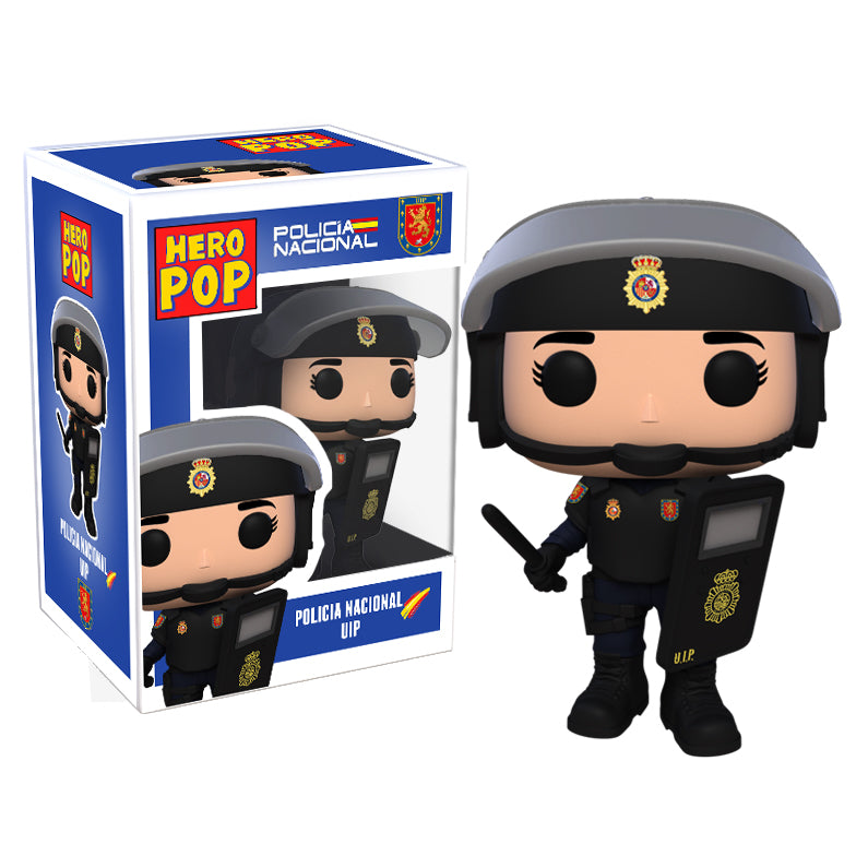 Hero Pop Policía Nacional UIP Casco Mujer