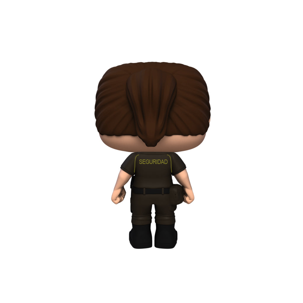 Hero Pop Policía Vigilante de Seguridad Marrón Mujer