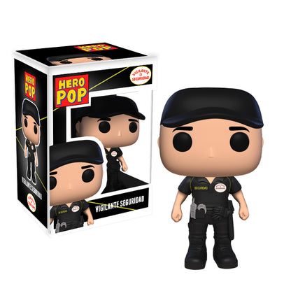 Hero Pop Policía Vigilante de Seguridad Negro Hombre