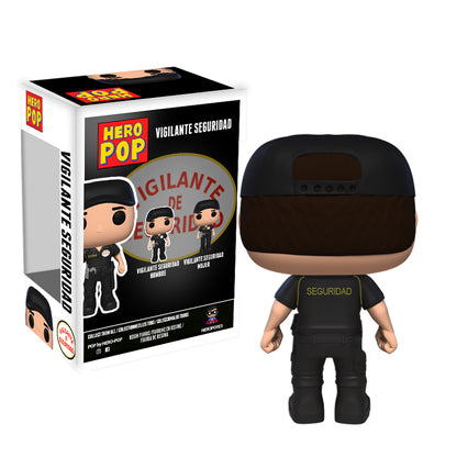 Hero Pop Policía Vigilante de Seguridad Negro Hombre