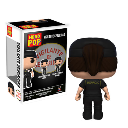 Hero Pop Policía Vigilante de Seguridad Negro Mujer