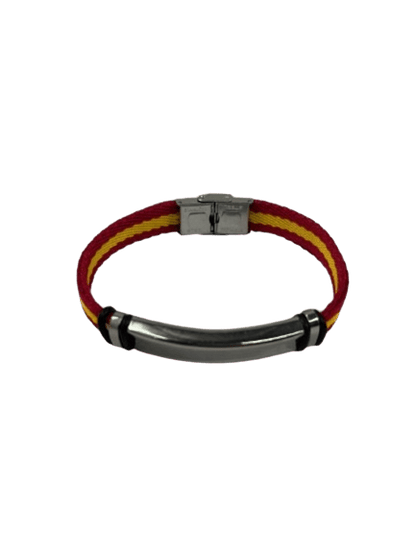 Pulsera Personalizada con Placa de Acero