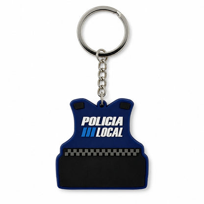 Llavero Chaleco Táctico Policía Local