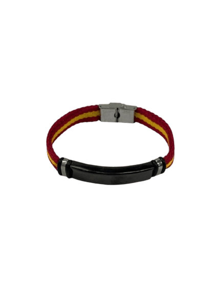 Pulsera Personalizada con Placa de Acero