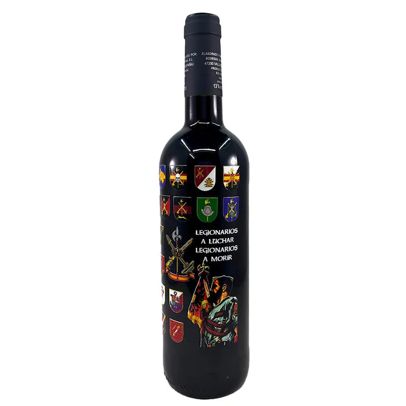 Botella de Vino Ribera del Duero Legión Española