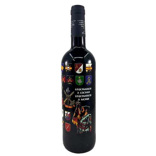 Botella de Vino Ribera del Duero Legión Española