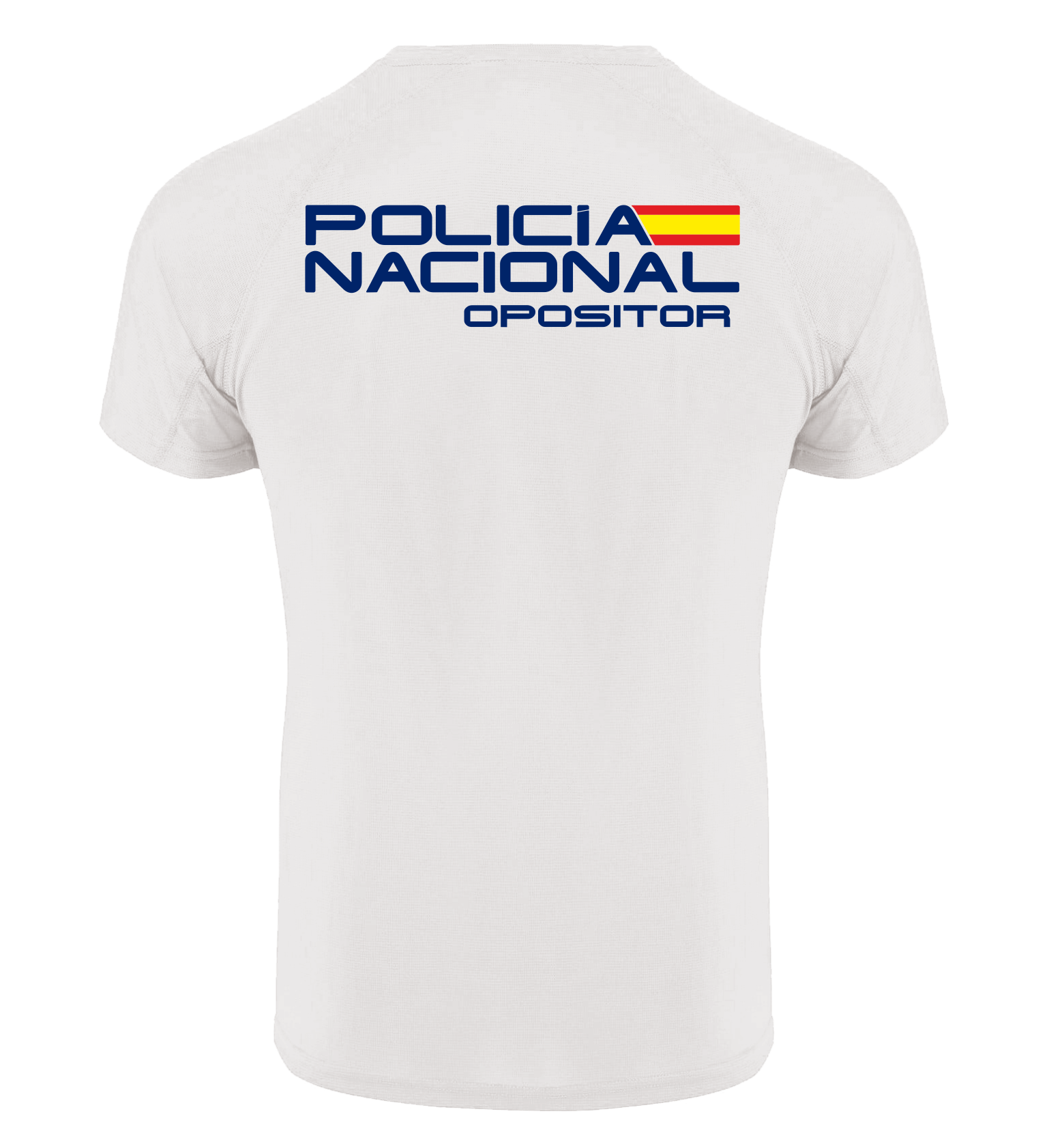 CNP Camiseta policia Nacional Tejido Tecnico para Entrenamiento